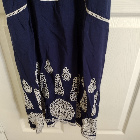 Women's Blue Sundresse - Picture 2 of 5